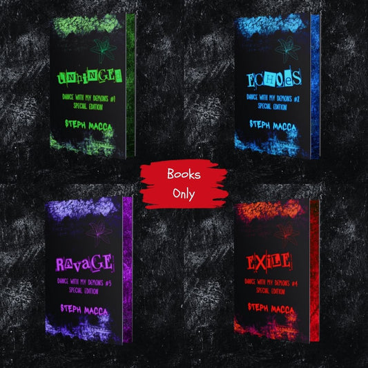 ** IMPERFECT STOCK *** Signed Special Edition Set of the Dance With My Demons series