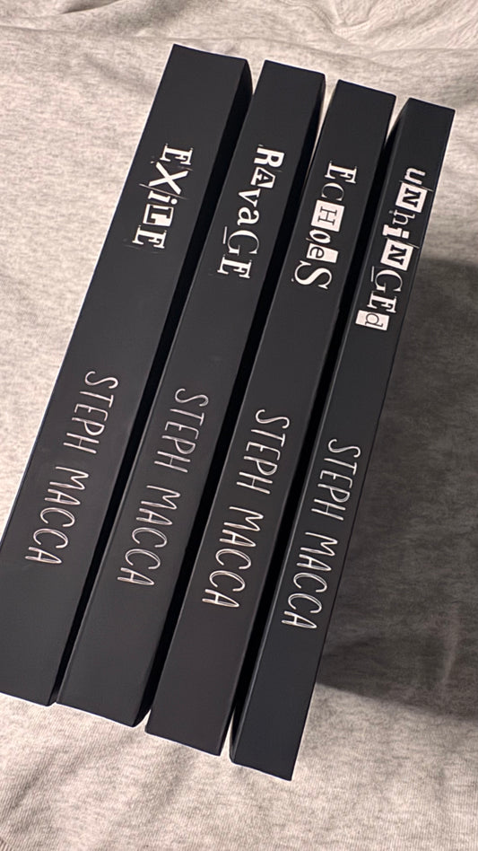 ** IMPERFECT STOCK *** Signed Paperback Set of the Dance With My Demons series